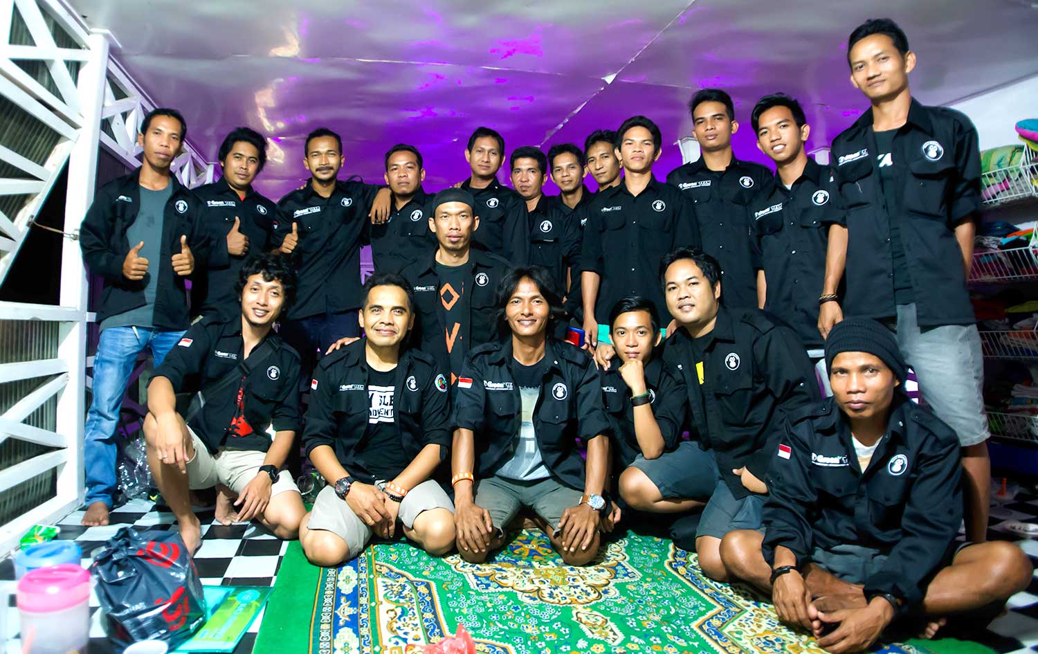 The Green Team — local guides and conservationists of Orangutan Trekking Tours